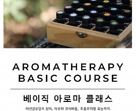 [베이직] 천연아로마전문가
